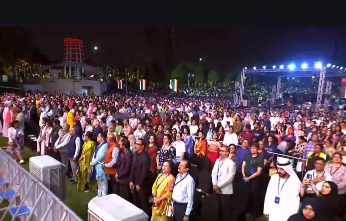 World Art Dubai event crowd